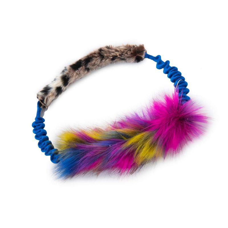 Doggie-zen Elastisk kampring med fuskepels