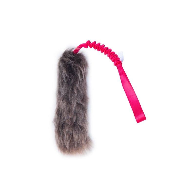 Doggie-zen Saueskinnsleke med strikk