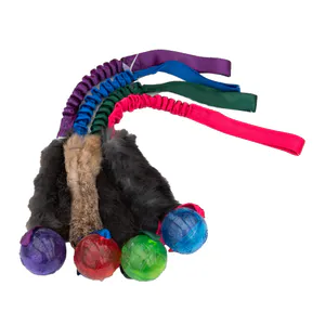 Hovedbilde Doggie-zen kampleke med kaninpels og KONG squeezz