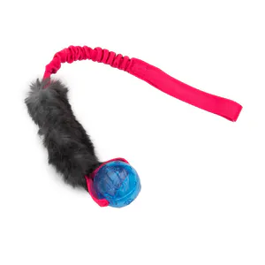 Hovedbilde Doggie-zen kampleke med kaninpels og KONG squeezz