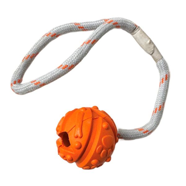 Trixie gummiball med tau (Anne Lise-ballen)